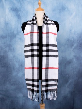 Fashion Plaid Premium Scarf
